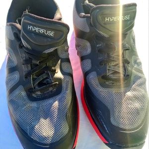 Nike Mens Size 9 Hyperfuse Lunarlon Ascend 483841-001 Golf Shoes Sneakers Cleats